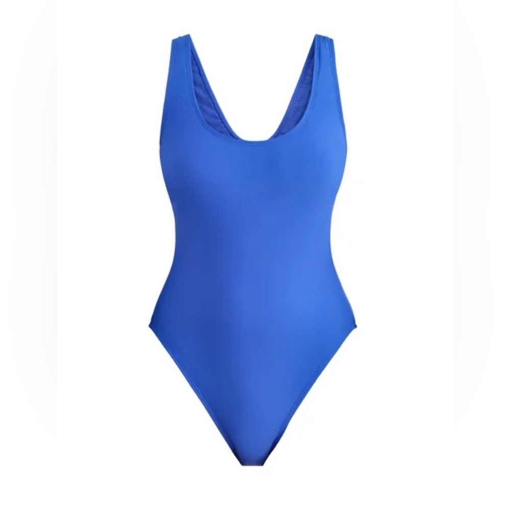 New No Boundaries  1 Pc Swim Blue Cobalt Size Small (4-6)
